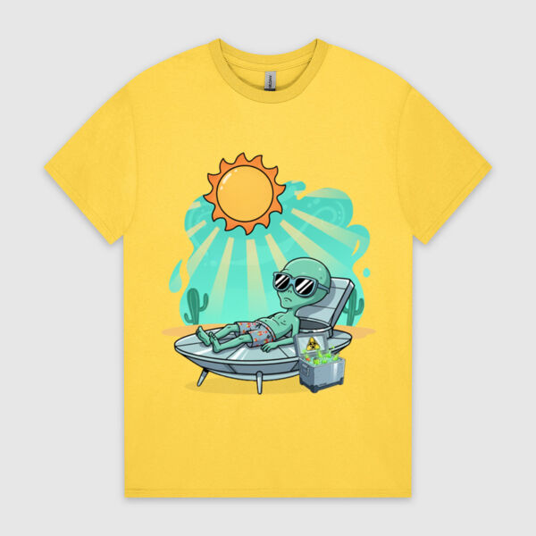 Sunshine Tee (Black / White / Yellow) Thumbnail