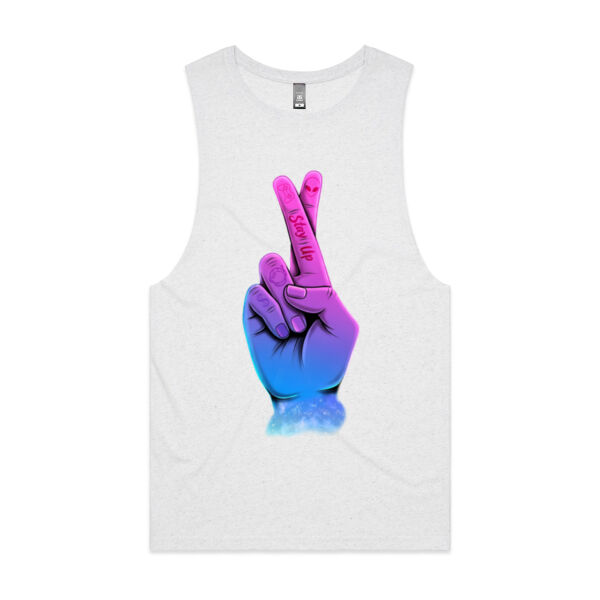 Stay Up Tank (Black / White) Thumbnail