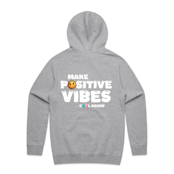 Positive Vibes Hood (Black / Grey) Thumbnail