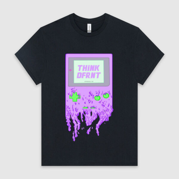 DFRNT GAME TEE (Black / White) Thumbnail